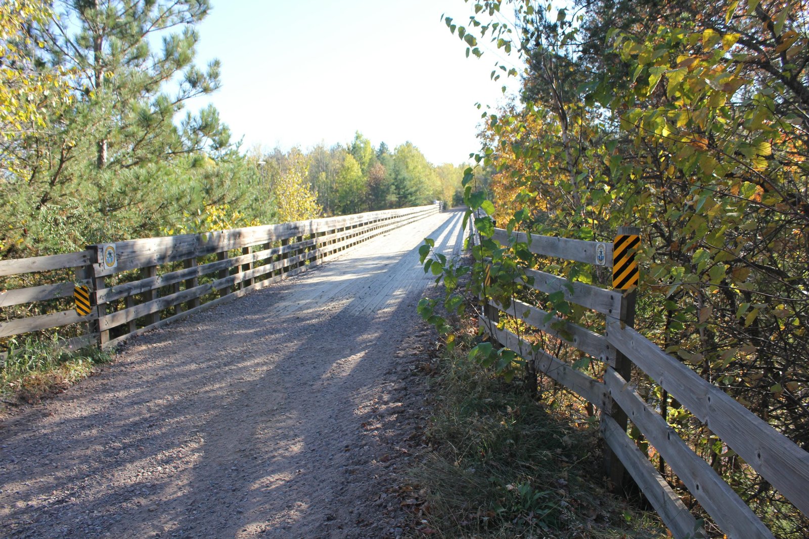 Looking south